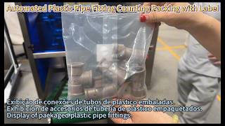 Automatic Plastic Pipe Fitting Packaging Machine | Counting & Packing Line Showcase