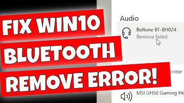 Problemen met Bluetooth in Windows 10 oplossen: apparaten kunnen niet worden losgekoppeld of geïn...