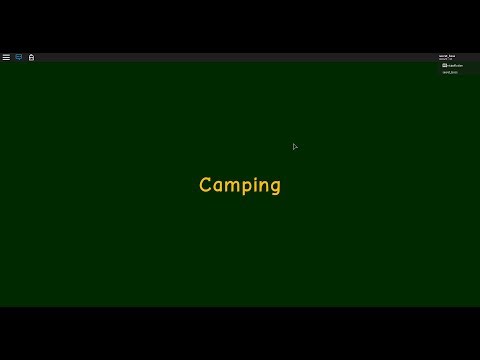 Camping Full Playthrough Roblox - a horror night at the campsite new items roblox