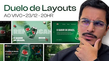 Quem fez o MELHOR layout? Analisando Projetos Ao Vivo