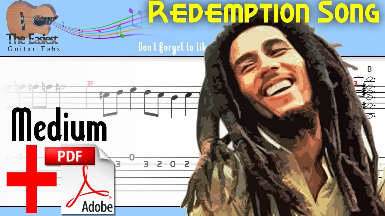 Bob Marley Redemption Song Guitar Tab