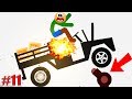 ФИНАЛ! ТУРЕЛЬ С БОМБАМИ! Stickman Dismounting Игры на Андроид 11 серия