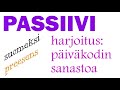 Passiiviharjoitus: tekemistä päiväkodissa