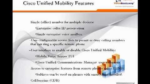 Section 13 Unified Mobility Single Number Reach