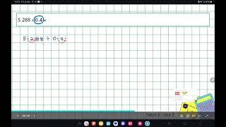 Matematik Tahun 6  Unit 2  Bahagi Perpuluhan