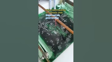 Nickel plated stainless steel.Bright and full, good leveling