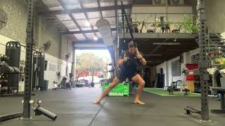 Suspension Lateral Lunge demonstration