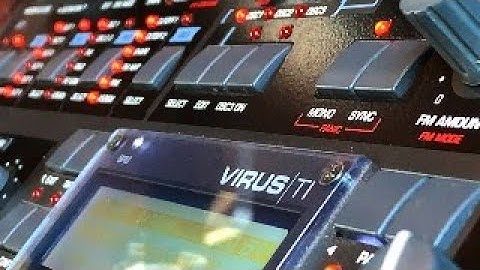 Overview - Access Virus synthesizer editing software, by Mystery Islands Music