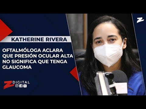 Oftalmóloga aclara que presión ocular alta no significa que tenga glaucoma