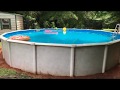 Above Ground Swimming Pool Installation