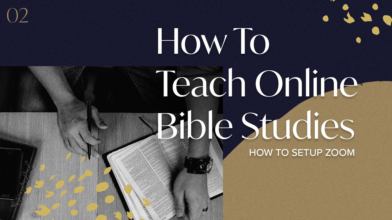 How To Teach Online Bible Studies | Lesson Two - How To Setup Zoom | Ben Kimbrell
