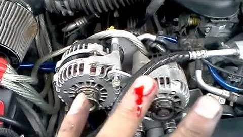 dual alternator install!!! =D