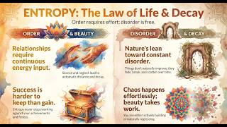 Why Does Life Fall Apart? The Law of Entropy Explained to Transform You! #Entropy #lifelessons