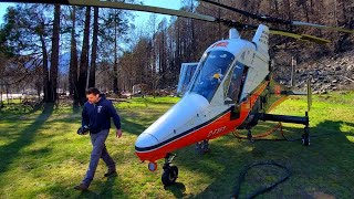 Kaman KMAX Helicopter Moving Logs After The Devastating Oregon Fires 2021