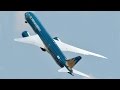 Unbelievable boeing 787 vertical takeoff  paris air show 2015