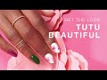 Spring floral nail art tutorial tutu beautiful