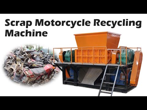 Metal shredding machine, China shredder manufacturer scrap iron