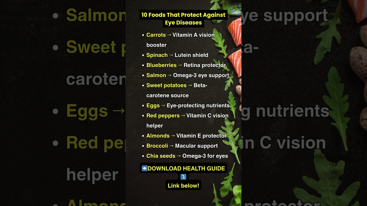 10 Best Foods for Your Eyes
