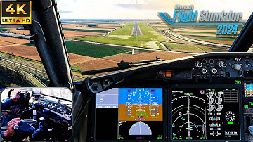 Flight Simulator 2024 | Positioning Flight Rotterdam → Amsterdam | Full Flight | Boeing 737 MAX | 4K