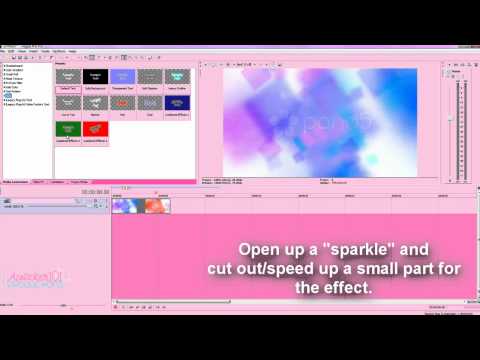 Sony Vegas Tutorial; Text Effect #1