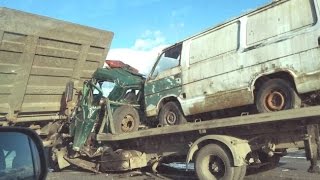 Tragic accident in Russia April 2017 Car crash compilation 2
