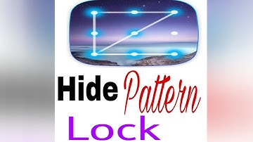 How to hide pattern lock | pattern lock | hide pattern lock | Pattern Lock Kaise Hide kare