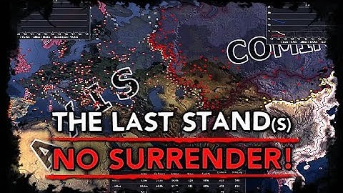 [HoI4] No Surrender [WW2 AI Timelapse] The Last Stand of Nations!