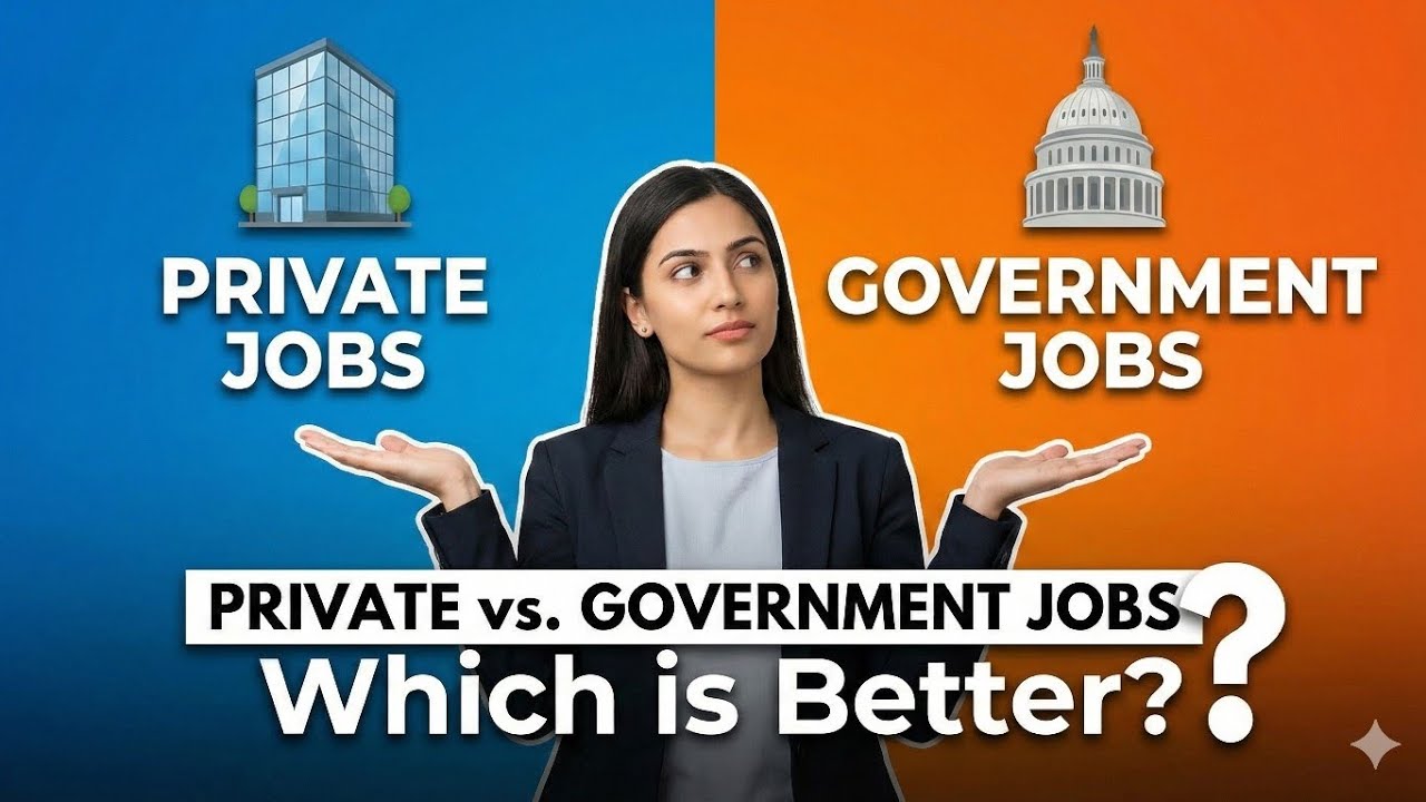 Government Job or Private Job? Best Career Choice for You!