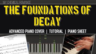 My Chemical Romance - The Foundations Of Decay Advanced Piano Cover Tutorial Sheet