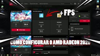 COMO CONFIGURAR O AMD RADEON PARA TER MAIS FPS E DESEMPENHO NOS JOGOS EM 2020!!