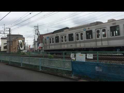 【鉄道動画】武里～一ノ割にて　東京メトロ日比谷線03系通過シーン