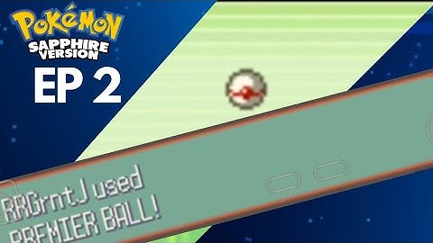 NEW POKEMON!? | Pokemon Sapphire Episode 2 | Rival Battle | Team Aqua