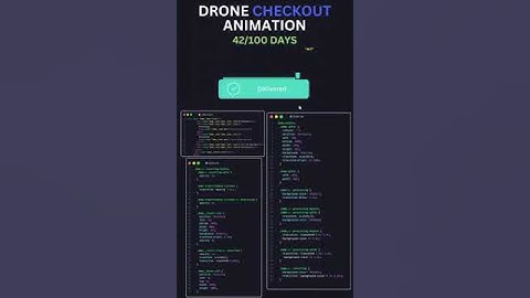 Drone Animation | Full Code Link In Bio | #coding #frontendcourse #webdevelopment #python