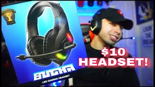BUGHA Gaming Headset Review (Unboxing + Mic Test)