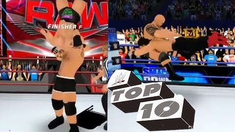 Wwe Top 10 Moments in wr3d 2k24 (my universe mod)