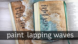 Bible Journaling  -- Isaiah 43:2 God's Promise that this too will pass