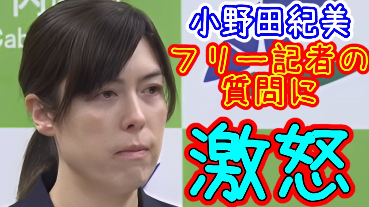 小野田紀美  失礼すぎるフリー記者の質問に激怒「テロリストに対して言うことはない！」