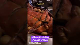When In Madrid Try Cochinillo At Botin Restorante Ín