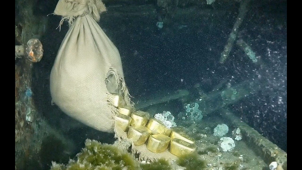 Inside the Darkest Underwater Mine Ever Filmed AI