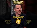 Matt Damon &amp; his🐈 story🧐 #shorts #mattdamon #cat