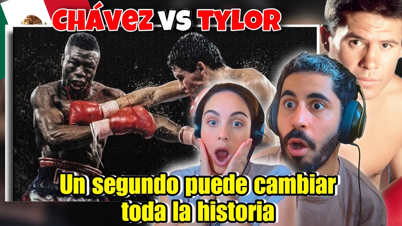 ¡MI NOVIA REACCIONA POR PRIMERA VEZ A LA ÉPICA PELEA DE CHÁVEZ VS TAYLOR! 😱🥊*EJEMPLO DE SUPERACIÓN*