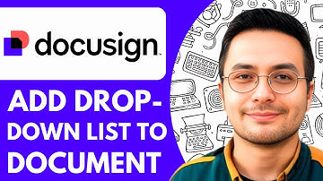 How to Add a Drop down List to a Document on Docusign - 2025 (NEW METHOD)