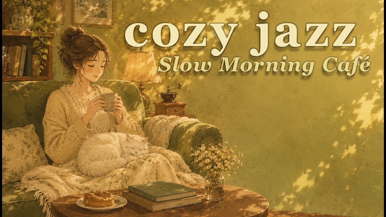 1940s Cozy Jazz Café | Gentle Swing BGM for Coffee and Relaxation