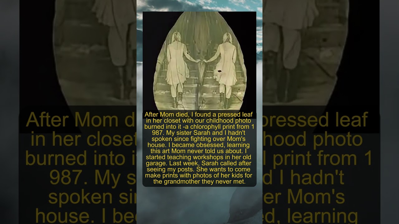 SISTER FINDS SECRET ART THAT HEALS OLD WOUNDS 🍃💚