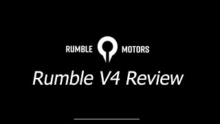 Rumble V4 Review