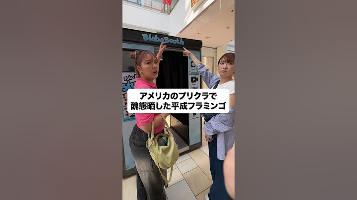 アメリカのプリクラで盛れたいアラサー独身平成ギャル　#平成フラミンゴ  #平フラ