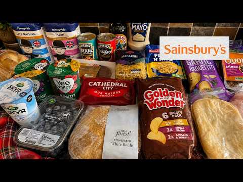 Sainsbury's Scotland Family Grocery Haul | What Did We Get This Week?