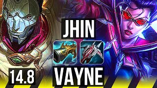 JHIN & Braum vs VAYNE & Lulu (ADC) | 16/1/7, Legendary, 600+ games | EUW Master | 14.8