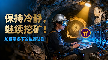 《保持冷静，继续挖矿！加密寒冬下的生存法则，Pi矿工的真正优势正在显现？》 #PiNetwork #加密货币 #挖矿 #派币