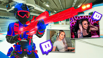 Killing Twitch Streamers in COD Search & Destroy (Both POV